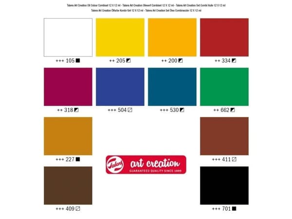 Talens Art Creation Oil colour combiset