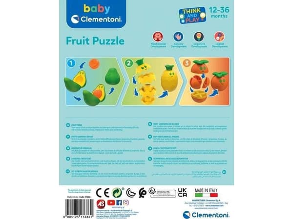 Baby 17719, 12 år, Plast, Flerfarget