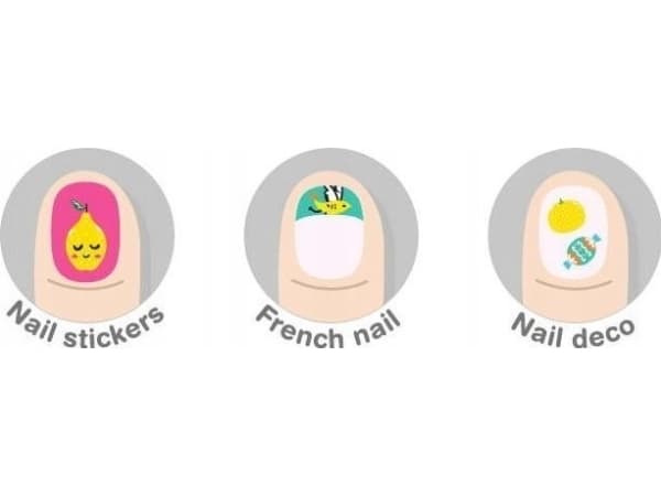 Avenir Nail stickers - Unicorn glitter