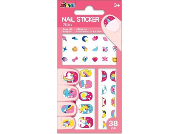 Avenir Nail stickers - Unicorn glitter