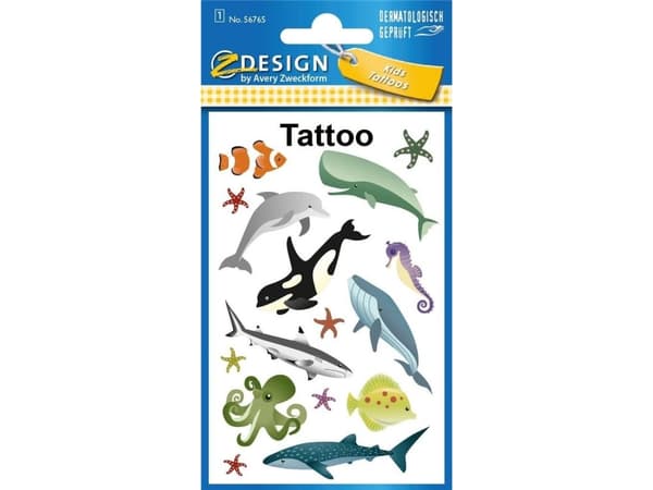 Zdesign Tatoveringer - Sjøpattedyr