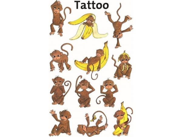 Zdesign Tattoos - Monkeys
