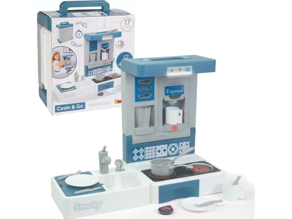 Smoby Cook&Go Kuchnia ze światłem i dźwiękiem Smoby