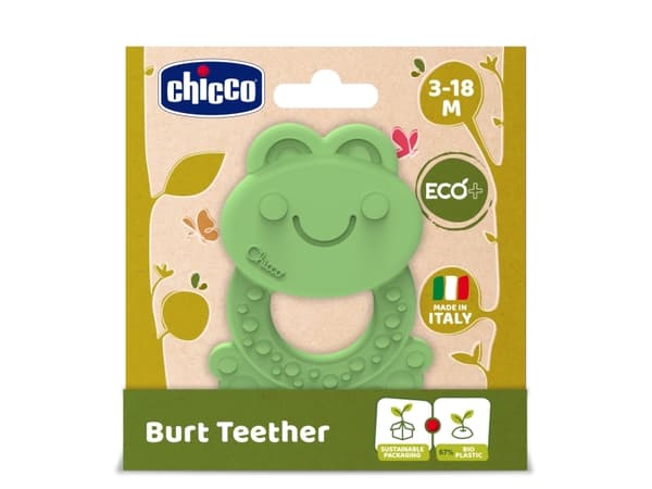 Chicco MASSAGGIAGENGIVE - RANA - ECO+, Gutt/Jente, Grønn