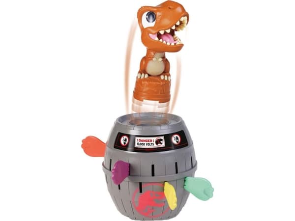 Tomy Pop Up T-Rex leke for økt motorisk ferdighet