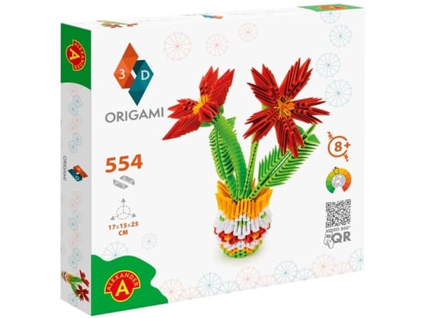 Origami 3D - Kukkaruukku