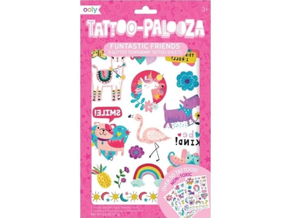 Värikkäitä ilmapalloja pestävä Tattoo Palooza - Ystävät