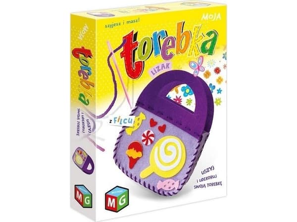 Vesken min med filt Lollipop 05501