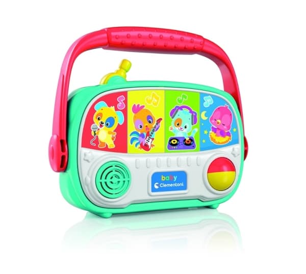 Clementoni Baby Radio, 0,83 vuosi/vuosia, Monivärinen