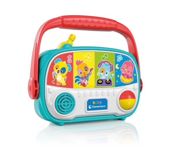 Clementoni Baby Radio, 0,83 vuosi/vuosia, Monivärinen