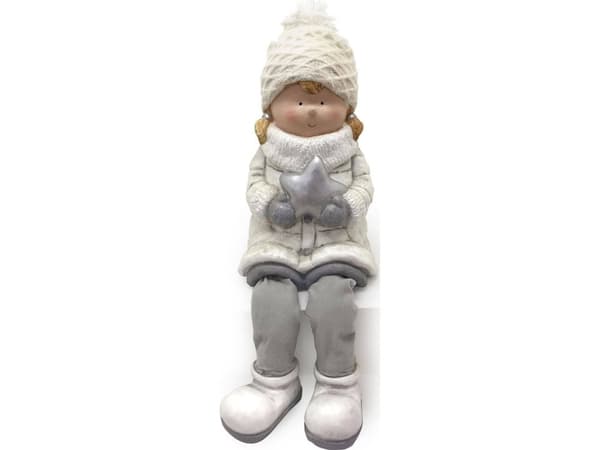 Affek Design SANTA LILA hahmo GIRL 19.5x18.5x29.5cm universaali
