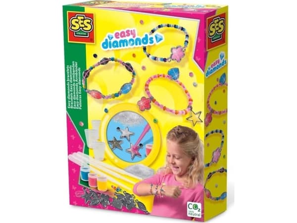 SES Creative Smykkesæt - Lav dine egne armbånd