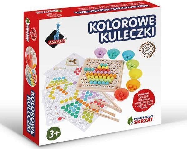 Askato Nerokas tonttu - värilliset pallot