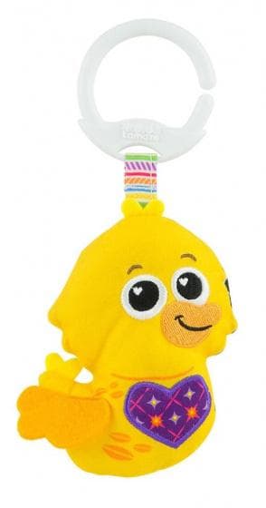 buggy animal pandabar junior 9 x 11 cm plysch vit