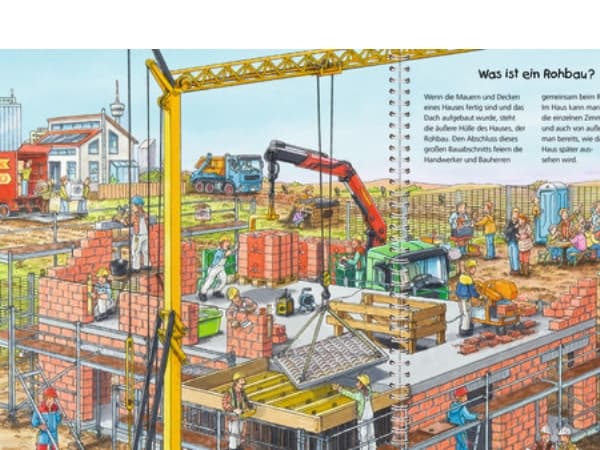 Ravensburger Wieso? Weshalb? Warum? Komm mit auf die Baustelle, 4 år, Flerfarget
