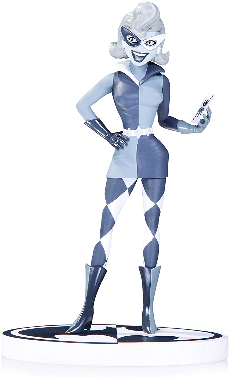 DC Comics Batman Harley Quinn 2nd Edition-staty, svart och vit