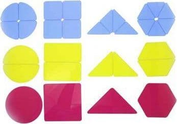 Masterkidz gjennomskinnelige geometriske former