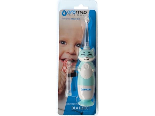 Oromed Oro-Kids sonic toothbrush White and blue