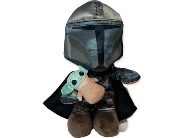 Disney The Mandalorian Mando + Grogu, pehmolelu