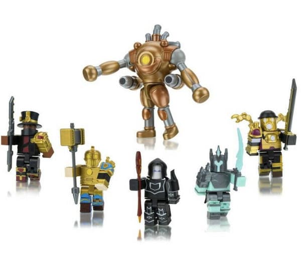 ROBLOX Action Figure ROBOT Collection DUNGEON QUEST GOLIATH THROWDOWN