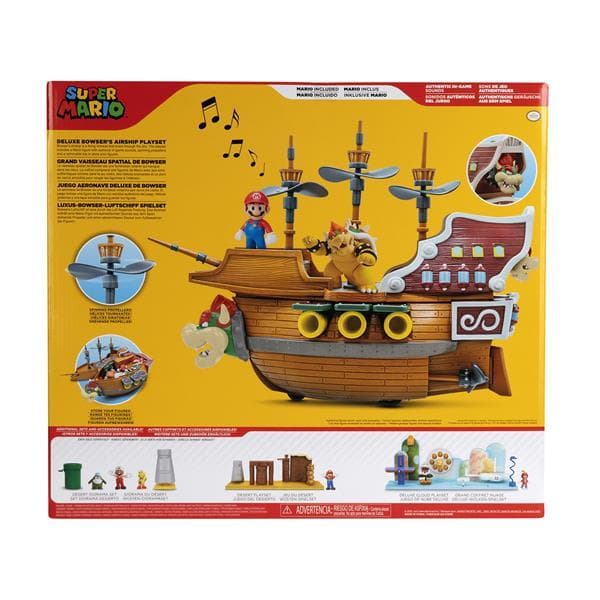 Super Mario Deluxe Bowsers Airship Lekset