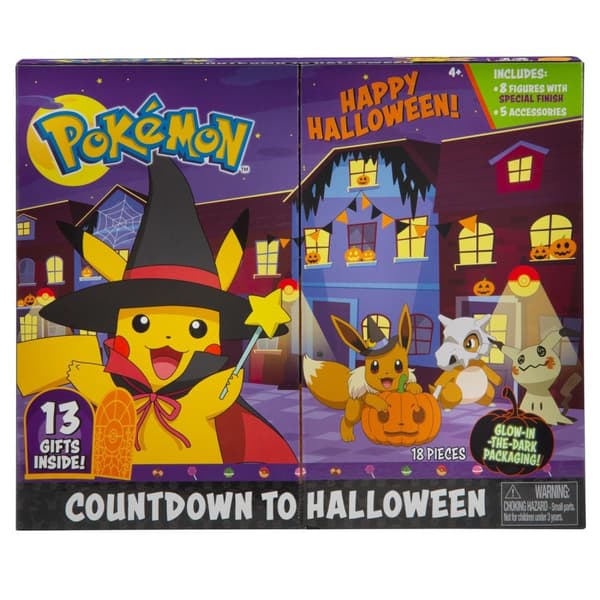 Pokemon Countdown Halloween Calendar 2021
