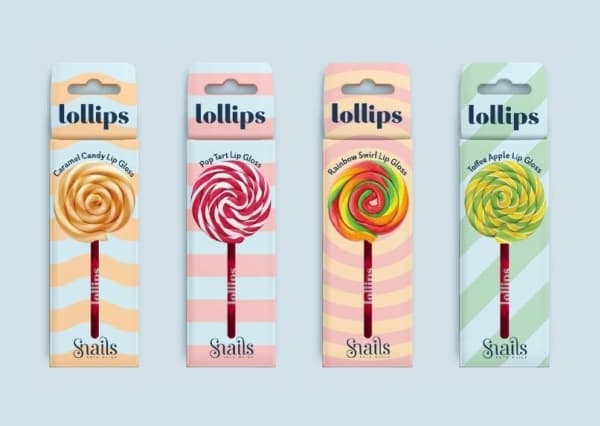 Snails Lipszczyk Snails Lollips - Toffee Apples for children, 3ml
