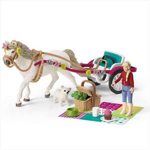 Schleich Horse Club 42467 Häst med vagn till Häst Show
