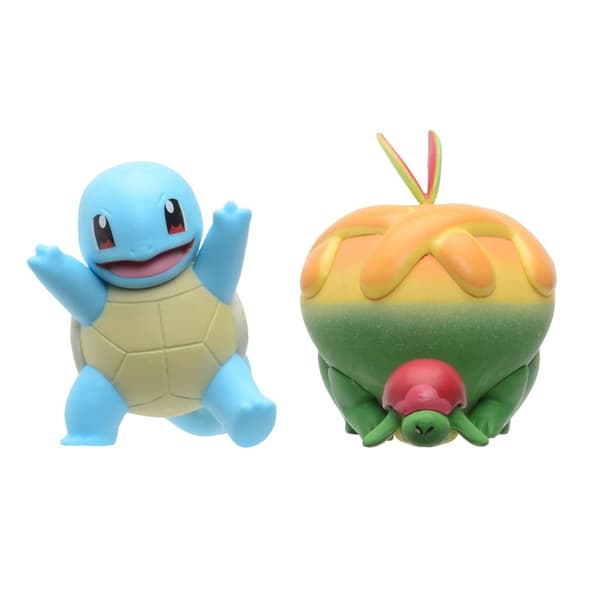 Pokemon Battle Figure Pack Squirtle+Appletun
