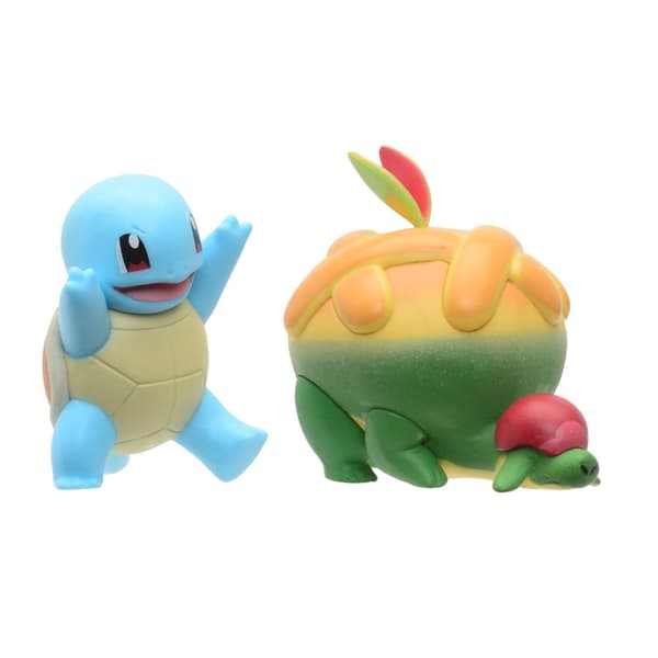 Pokemon Battle Figure Pack Squirtle+Appletun