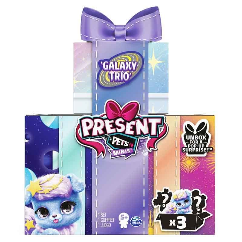 Present Pets Minis Galaxy Trio BFFs 3 Pack