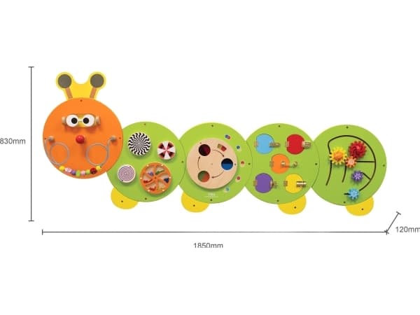 Viga Toys seinäpaneeli Suuri toukka