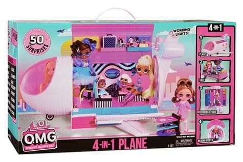 L.O.L. Surprise OMG 4 i 1 Flygplan