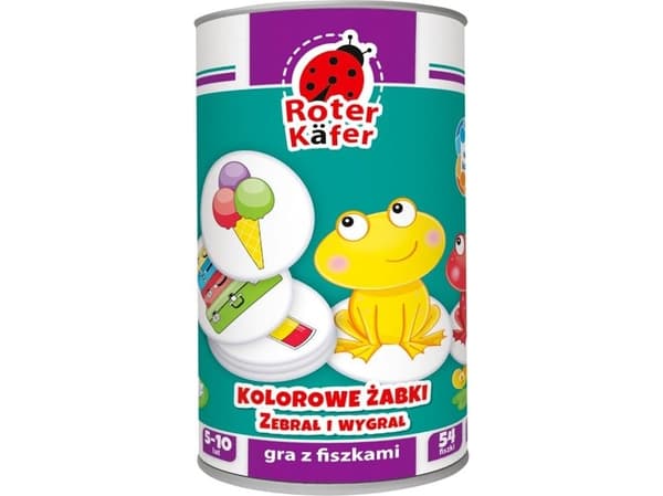 Roter Kafer UTDANNINGSPILL MED FARGERIKE FRSKEKORT. HAN SAMLET OG VANT! RK1010-04