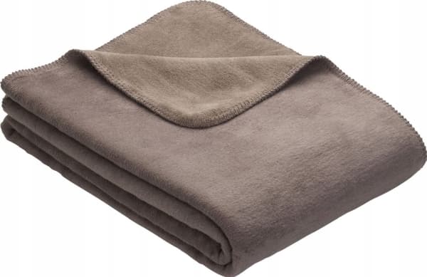 Ibena Ibena Uni Doubleface blanket Dublin espresso/brown 150x200cm