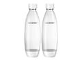 Miniatyrbild 5 av 5: Bottles SodaStream Fuse White (suited for SodaStream sparkling water makers), 2 x 1 l