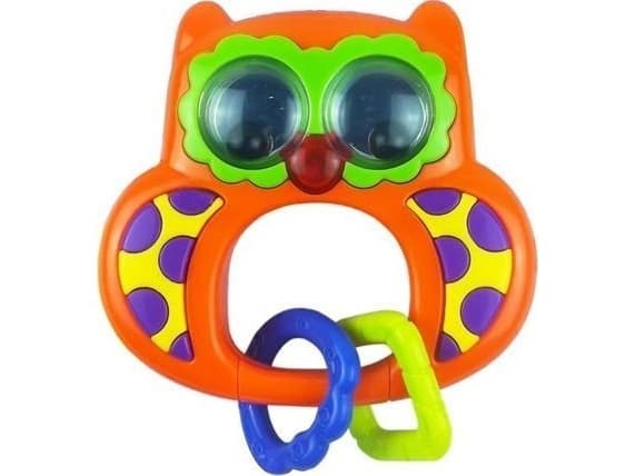 Musical rattle - owl KP-0684A