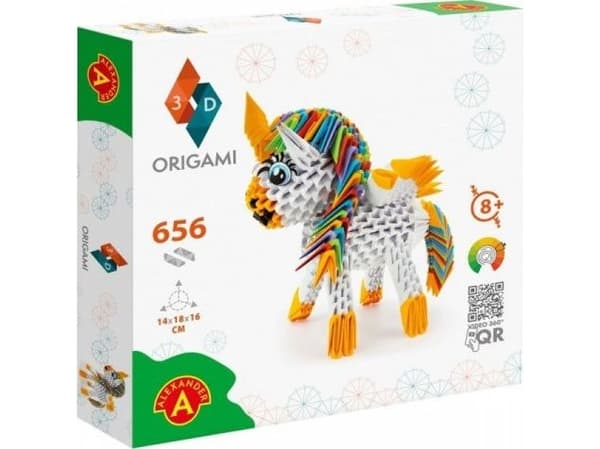 Alexander Aleksandran Origami 3D - ALEX yksisarvinen