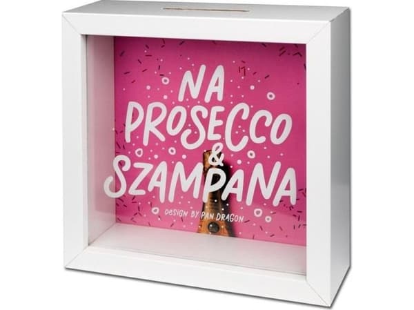 Mr. DRAGON Piggy Bank Home 2-Prosecco