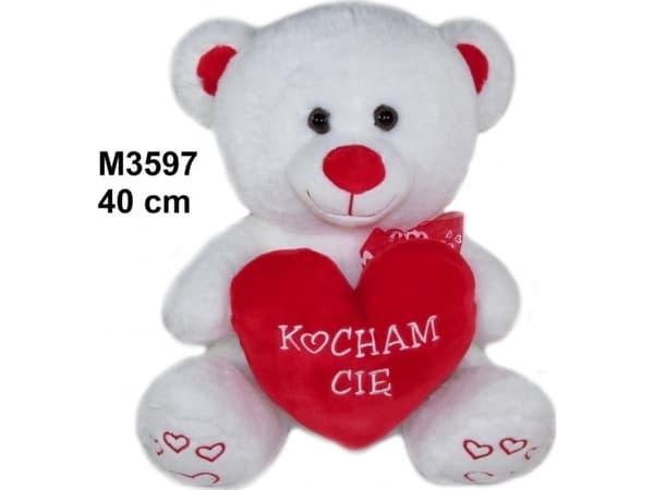 Sun-Day Teddy Bear Mascot I Love You 40cm 159298