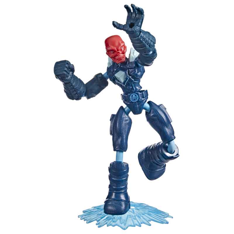 Red Skull Avengers Bend and Flex Marvel Fire and Ice Mission