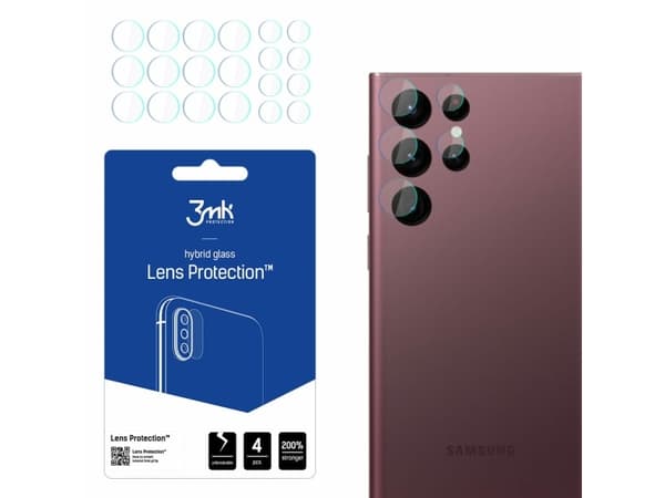 3MK Lens Protection, Galaxy S22 Ultra, 1 styck