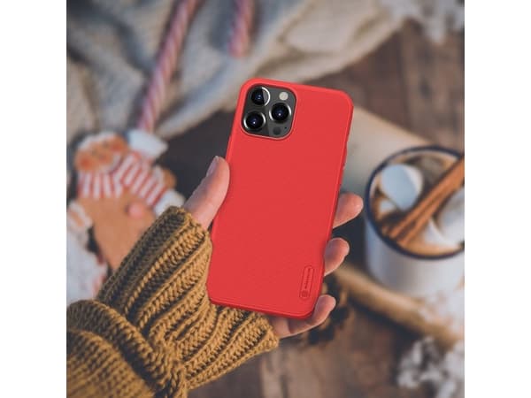 Nillkin Nillkin Super Frosted Shield Pro skal till iPhone 13 Pro rött