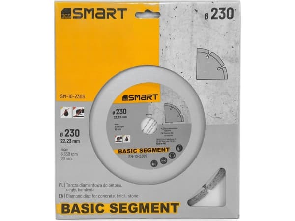 SEGMENTOITU TIMANTTIKIEKKO 230MM