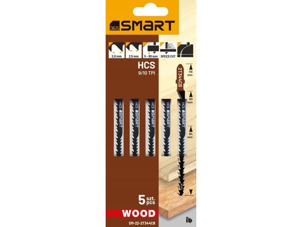 pistosahanterä 9/10tpi dwus.wood/5pcs/