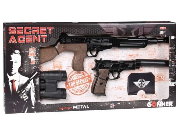 Gonher secret agent set with binoculars