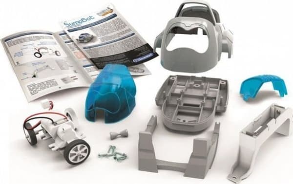 !!! CLE Scientific Fun SumoBot pushes and turns 50635
