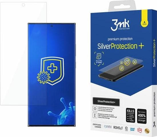3MK SilverProtection+, Galaxy S22 Ultra, 1 styck
