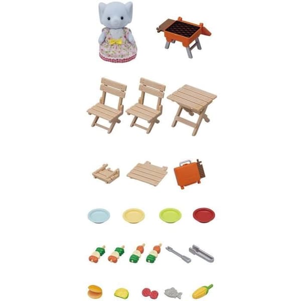 Sylvanian Families - Elefanttjejen och hennes picknickset