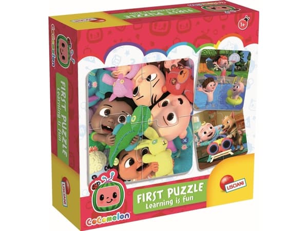 Lisciani LISCIANI COCOMELON ENSIMMÄINEN PUZZLE - TIETO ON HAUSKAA!